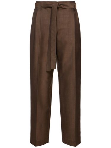 Pantalon Ample En Mohair Et Laine Lonan - THE ROW - Modalova