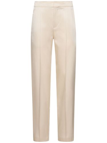 Pantalon Ample En Cady De Satin - BRUNELLO CUCINELLI - Modalova