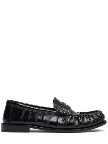 Mocassins En Cuir Le Loafer 15 Mm - SAINT LAURENT - Modalova