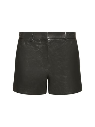 Short En Cuir Brillant - GUCCI - Modalova