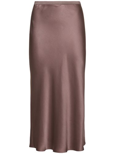 Jupe Midi En Satin De Soie Bar - ANINE BING - Modalova