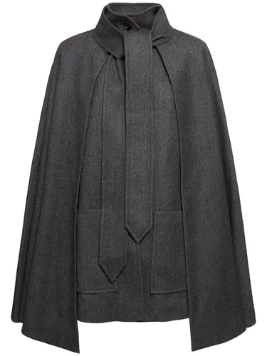 Manteau Cape En Laine Et Cachemire - CHLOÉ - Modalova