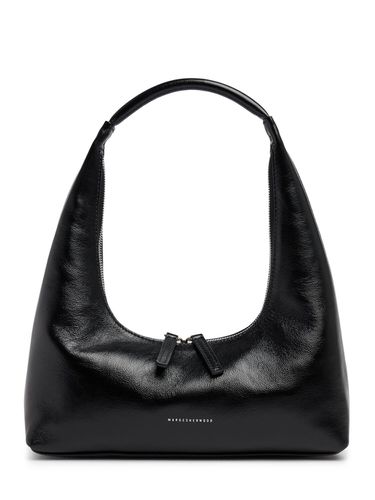 Sac Porté Épaule Hobo En Cuir Brillant - MARGE SHERWOOD - Modalova