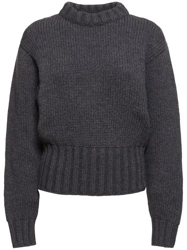 Pull-over En Maille De Laine Mélangée - ALEXANDER MCQUEEN - Modalova