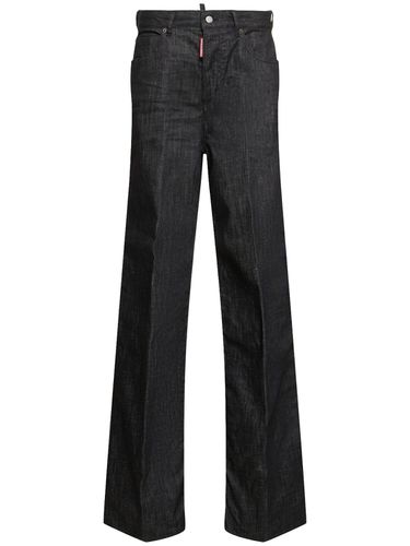 Pantalon Ample En Denim Taille Mi-haute Traveller - DSQUARED2 - Modalova