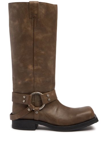 Bottes Hautes En Cuir Balius 40 Mm - ACNE STUDIOS - Modalova