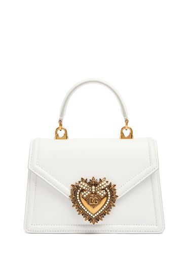 Sac À Main Mini En Cuir Devotion - DOLCE & GABBANA - Modalova