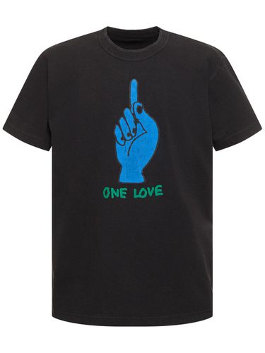 T-shirt En Jersey De Coton Gonz X One Love - SACAI - Modalova