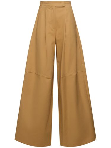 Pantalon Ample En Toile De Coton Doublé Avoriaz - MAX MARA - Modalova