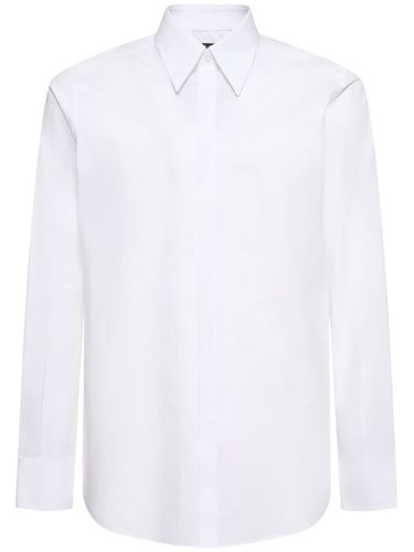 Chemise En Popeline De Coton - DOLCE & GABBANA - Modalova