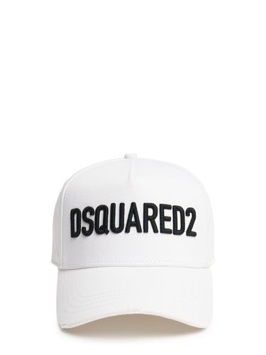 Casquette En Coton Technicolor - DSQUARED2 - Modalova