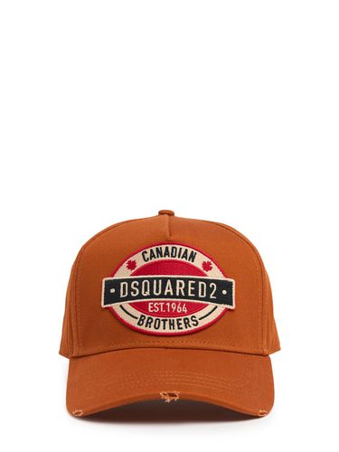 Casquette En Coton Canadian Brothers - DSQUARED2 - Modalova