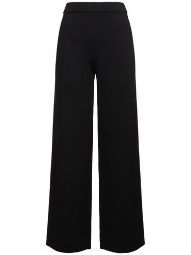 Pantalon Évasé En Maille De Laine Epopea - MAX MARA - Modalova