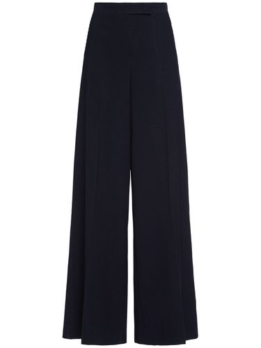 Pantalon Ample En Laine Mélangée Osol - MAX MARA - Modalova