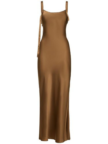 Robe Longue En Satin De Soie Catania - THE GARMENT - Modalova