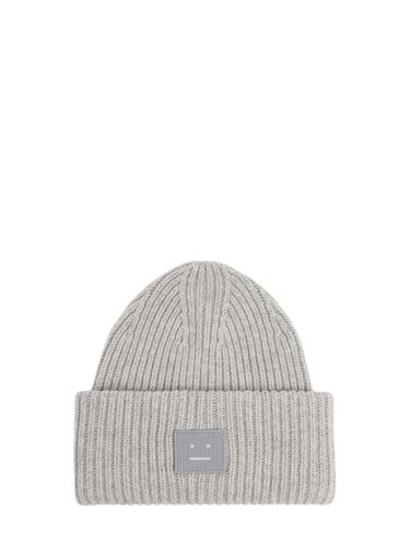 Bonnet En Laine Pansy ‘n Face - ACNE STUDIOS - Modalova