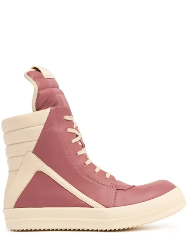 Sneakers En Cuir Geobasket - RICK OWENS - Modalova