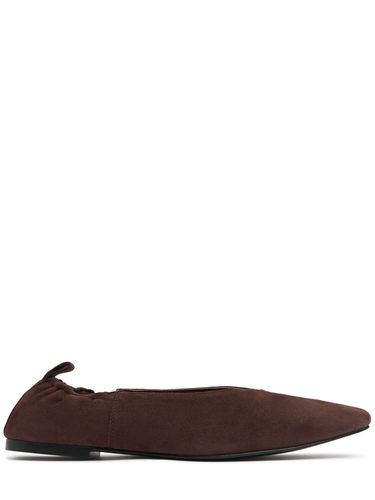 Ballerines En Daim Brie 10 Mm - A.EMERY - Modalova