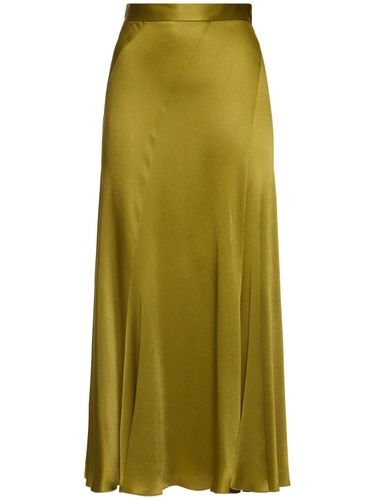 Jupe Midi En Satin - ALBERTA FERRETTI - Modalova