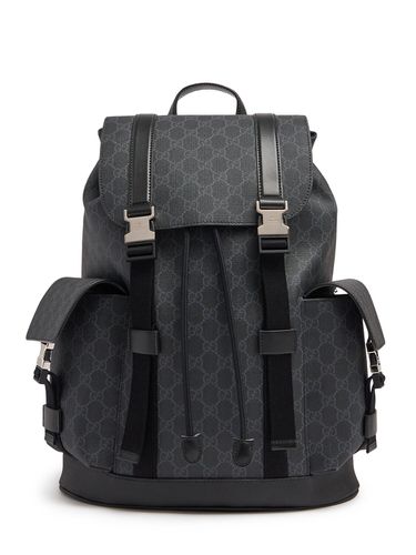 Gg Black Backpack - GUCCI - Modalova