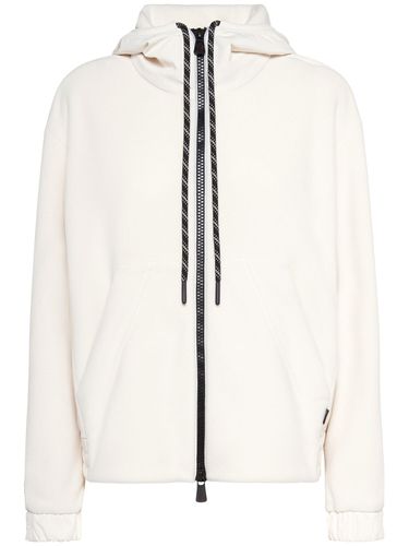 Sweat-shirt Zippé En Matière Technique - MONCLER GRENOBLE - Modalova