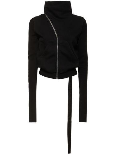 Sweat-shirt À Col Roulé En Jersey Mountain - RICK OWENS DRKSHDW - Modalova