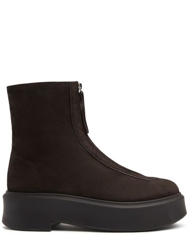 Bottines En Daim Zipped 50 Mm - THE ROW - Modalova