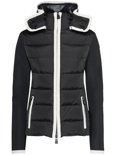 Veste Zippée En Nylon Mélangé Rembourré - MONCLER GRENOBLE - Modalova