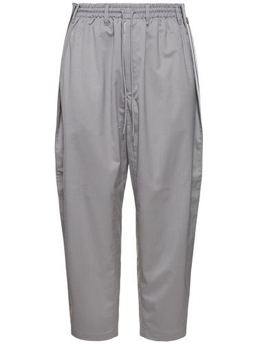 Pantalon En Laine Mélangée - Y-3 - Modalova