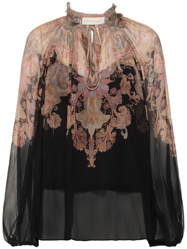 Chemise En Viscose Illustration - ZIMMERMANN - Modalova