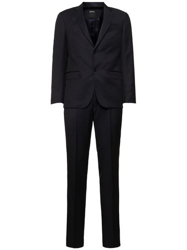 Costume Regular En Laine Et Mohair - ZEGNA - Modalova