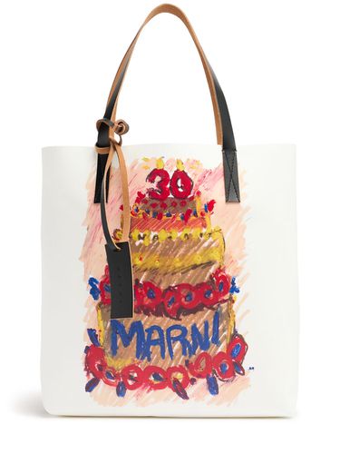 Tote Bag N/s Imprimé Tribeca - MARNI - Modalova