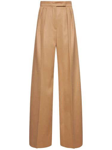 Pantalon Ample En Chameau Fagus - MAX MARA - Modalova