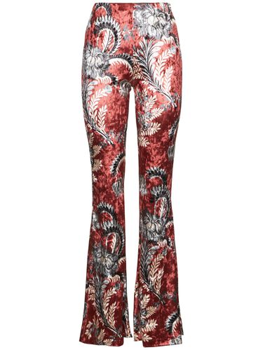 Pantalon Évasé En Jersey Imprimé - ETRO - Modalova