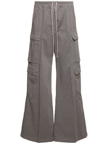 Pantalon Cargo En Coton Doublé Jumbo Belas - RICK OWENS DRKSHDW - Modalova