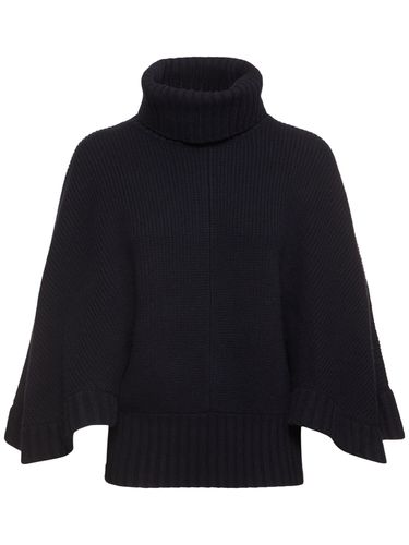 Pull-over Oversize En Laine Mélangée À Col Roulé - CHLOÉ - Modalova