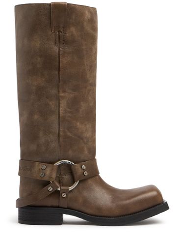 Bottes Hautes En Cuir Balius 40 Mm - ACNE STUDIOS - Modalova