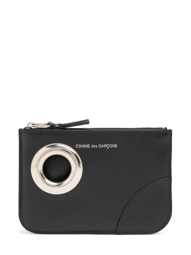 Portefeuille En Cuir À Œillet - COMME DES GARÇONS WALLET - Modalova