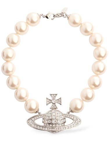 Collier En Fausses Perles Neysa - VIVIENNE WESTWOOD - Modalova