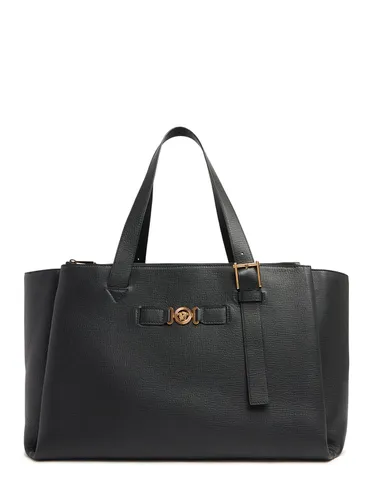 Sac De Voyage En Cuir Medusa Biggie - VERSACE - Modalova