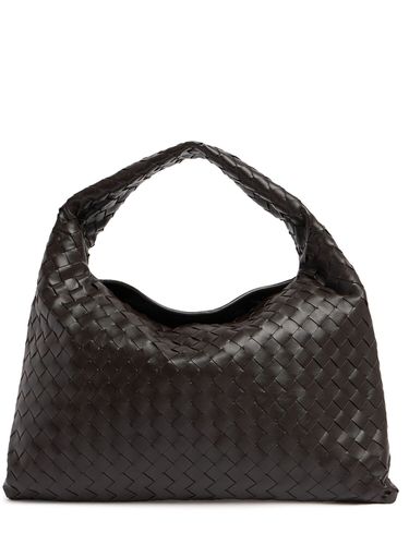 Petit Sac Porté Épaule En Cuir Hop - BOTTEGA VENETA - Modalova