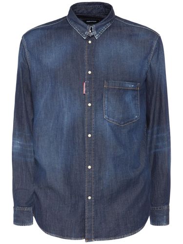 Chemise Délavée Dark Wash - DSQUARED2 - Modalova