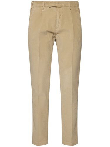 Pantalon En Satin De Coton Mélangé Stretch Master - PT TORINO - Modalova