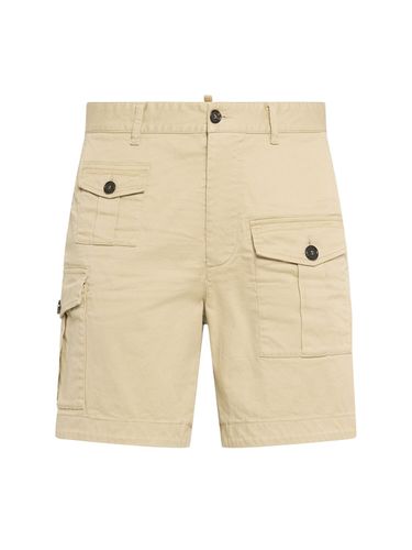 Pantalon Cargo En Coton Stretch Sexy - DSQUARED2 - Modalova