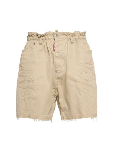 Short En Coton Déchiré Big Brother - DSQUARED2 - Modalova