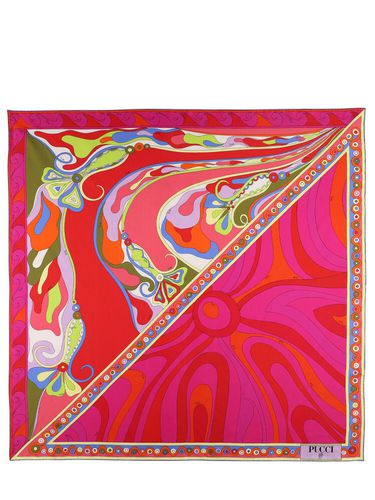 Foulard En Sergé De Soie - PUCCI - Modalova