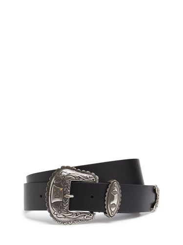 Ceinture En Cuir Avec Boucle - DSQUARED2 - Modalova