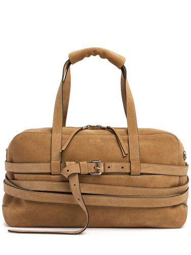 Sac Porté Épaule En Daim Tie Me - MOSCHINO - Modalova