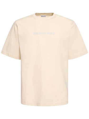 T-shirt En Coton À Logo - BURBERRY - Modalova