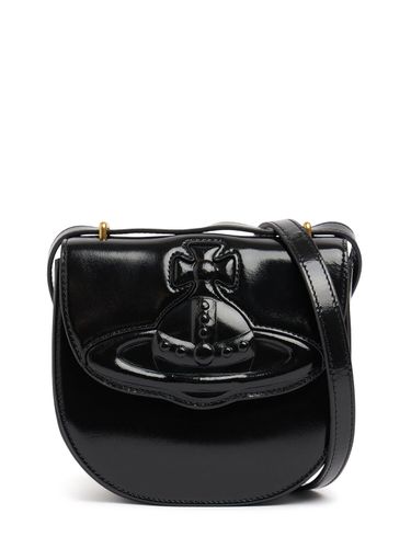 Sac Saddle En Cuir Brillant Jodie - VIVIENNE WESTWOOD - Modalova